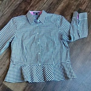 LAUREN BY RALPH LAUREN SIZE 14 BUTTON BLOUSE